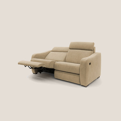 Gummy Divano con meccanismo relax elettrico beige