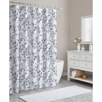 CEDAR COURT Printed Polyester Canvas Shower Curtain