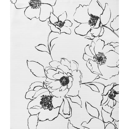 CEDAR COURT Printed Polyester Canvas Shower Curtain