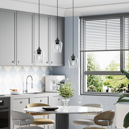 CO-Z 1 Light Pendant Light Fixture with Adjustable Height