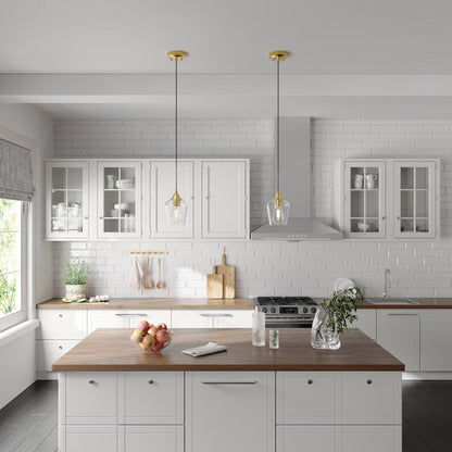 CO-Z 1 Light Pendant Light Fixture with Adjustable Height