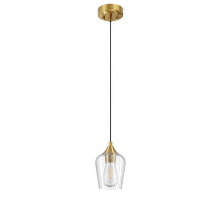 CO-Z 1 Light Pendant Light Fixture with Adjustable Height