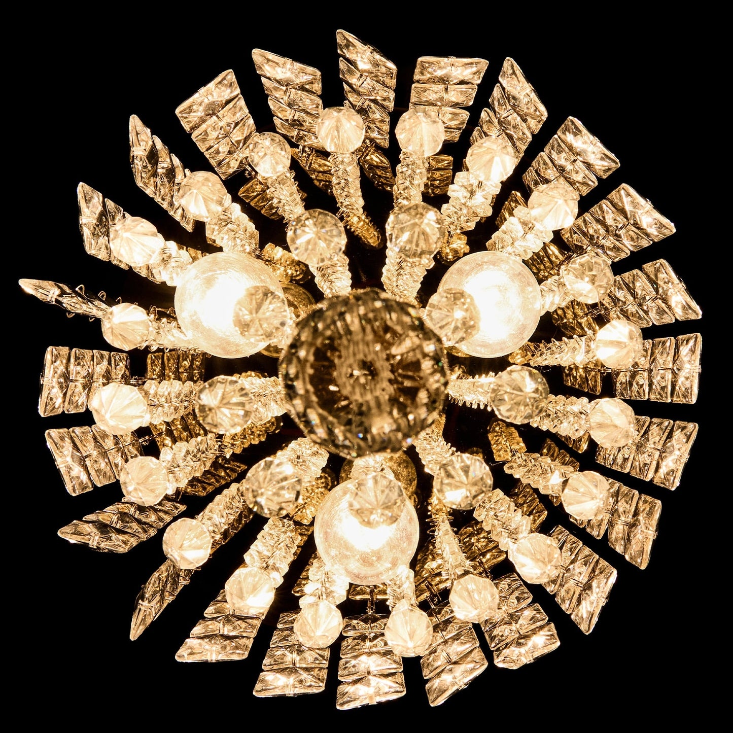 CO-Z 3-light Mini Crystal Chandelier with Raindrop Crystals