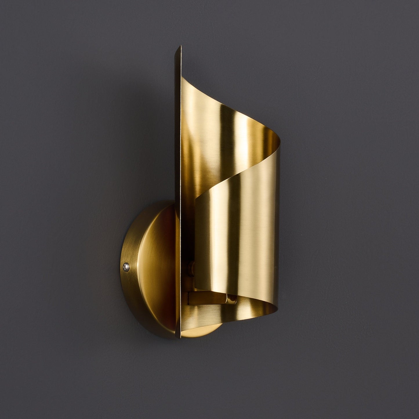 CO-Z Modern Novelty Scroll Wall Sconce Vanity Light Fixture