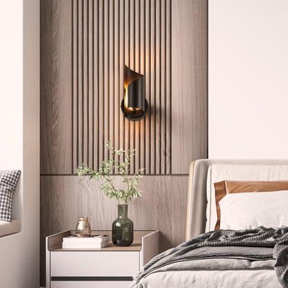 CO-Z Modern Novelty Scroll Wall Sconce Vanity Light Fixture