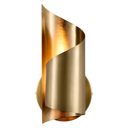 CO-Z Modern Novelty Scroll Wall Sconce Vanity Light Fixture