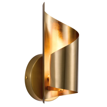 CO-Z Modern Novelty Scroll Wall Sconce Vanity Light Fixture