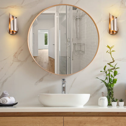 CO-Z Modern Novelty Scroll Wall Sconce Vanity Light Fixture