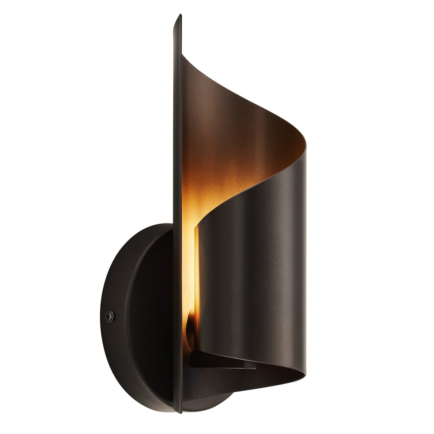 CO-Z Modern Novelty Scroll Wall Sconce Vanity Light Fixture