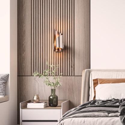 CO-Z Modern Novelty Scroll Wall Sconce Vanity Light Fixture