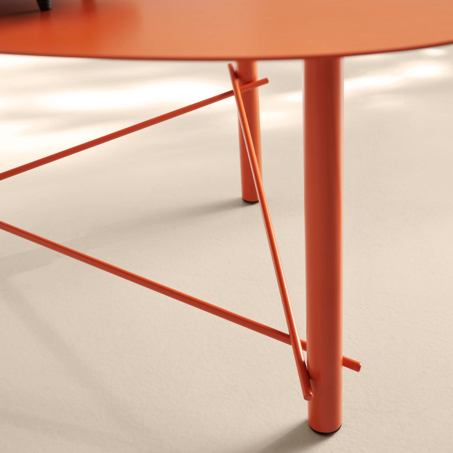 Cookie basso tavolino da salotto in metallo zircone