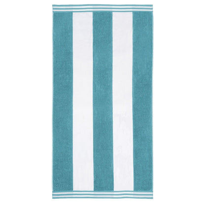 Cabana Stripe Oversized Cotton Beach Towel by Superior