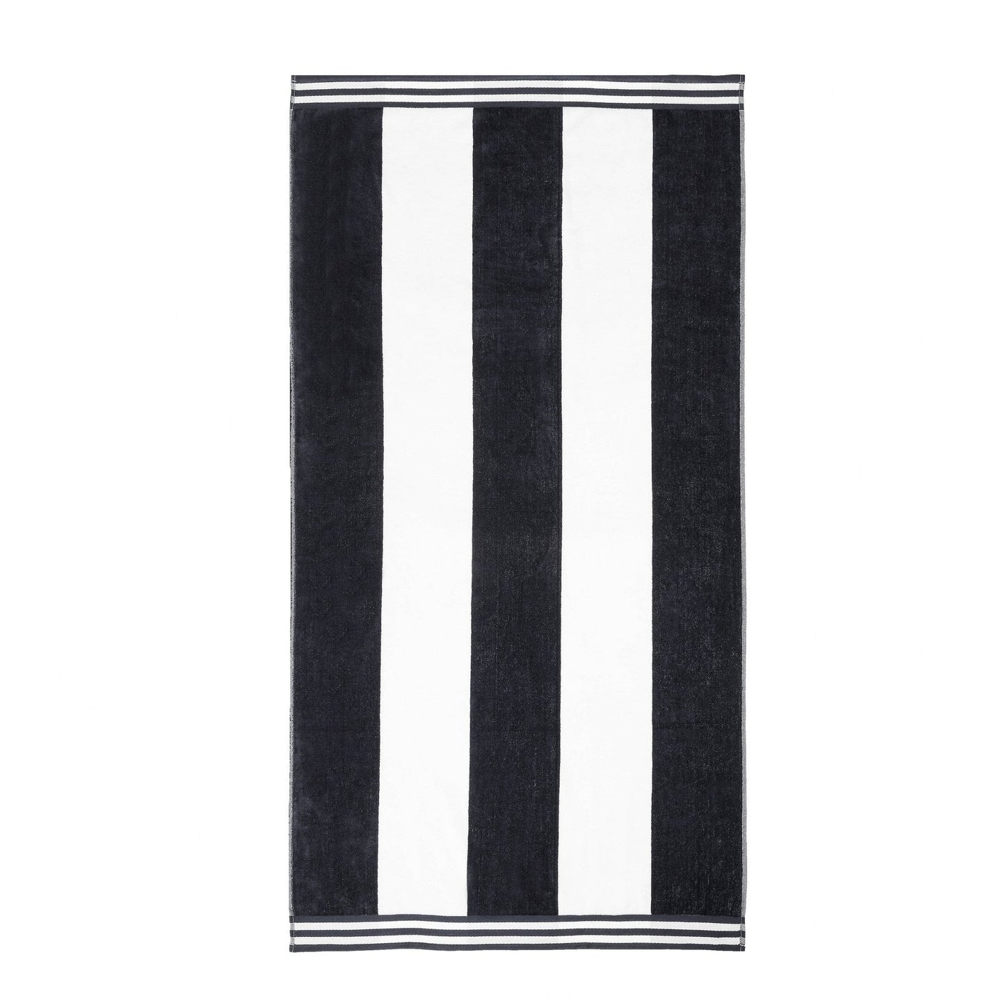 Cabana Stripe Oversized Cotton Beach Towel by Superior