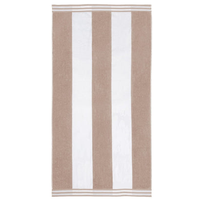 Cabana Stripe Oversized Cotton Beach Towel by Superior