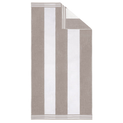 Cabana Stripe Oversized Cotton Beach Towel by Superior