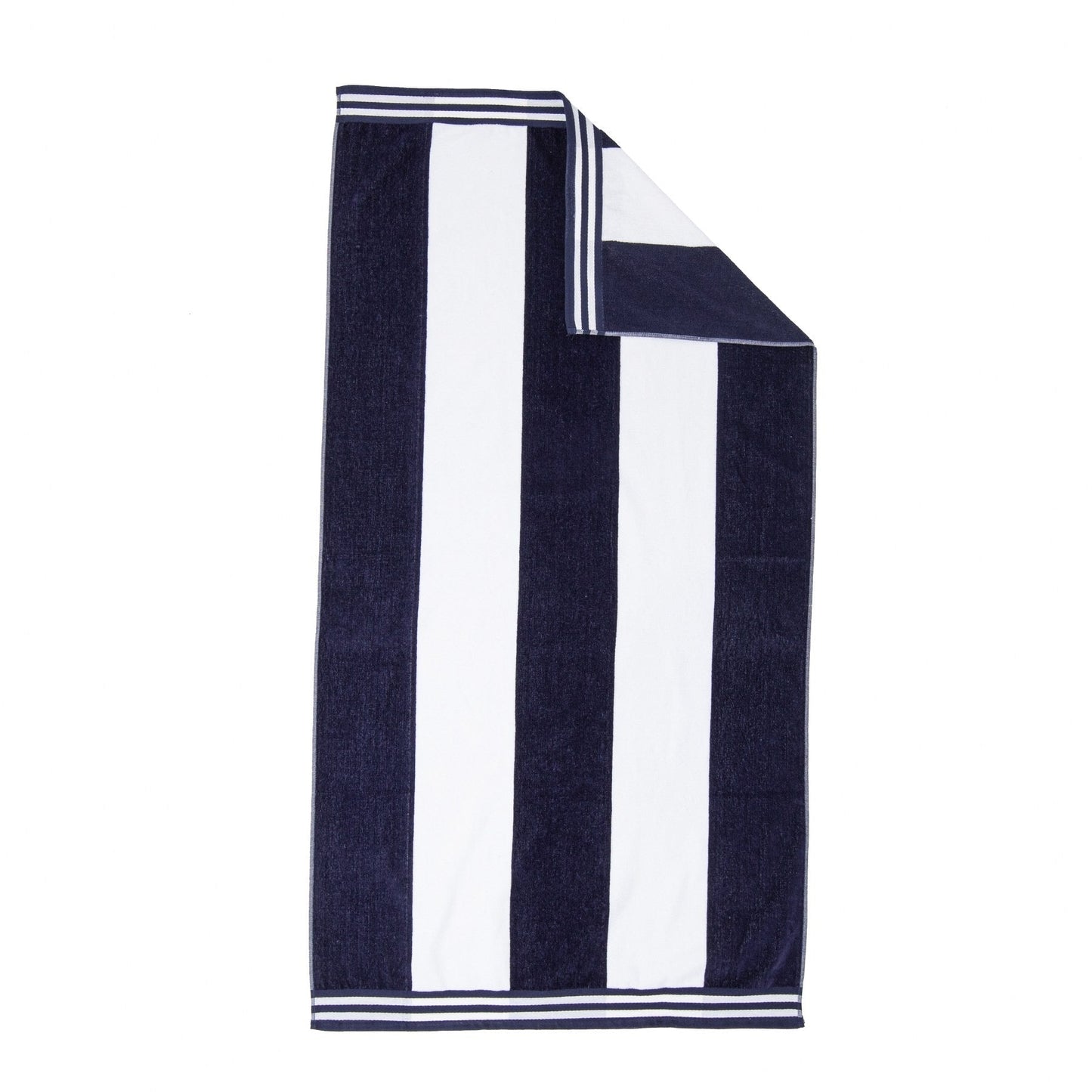 Cabana Stripe Oversized Cotton Beach Towel by Superior