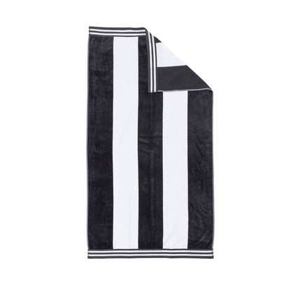 Cabana Stripe Oversized Cotton Beach Towel by Superior