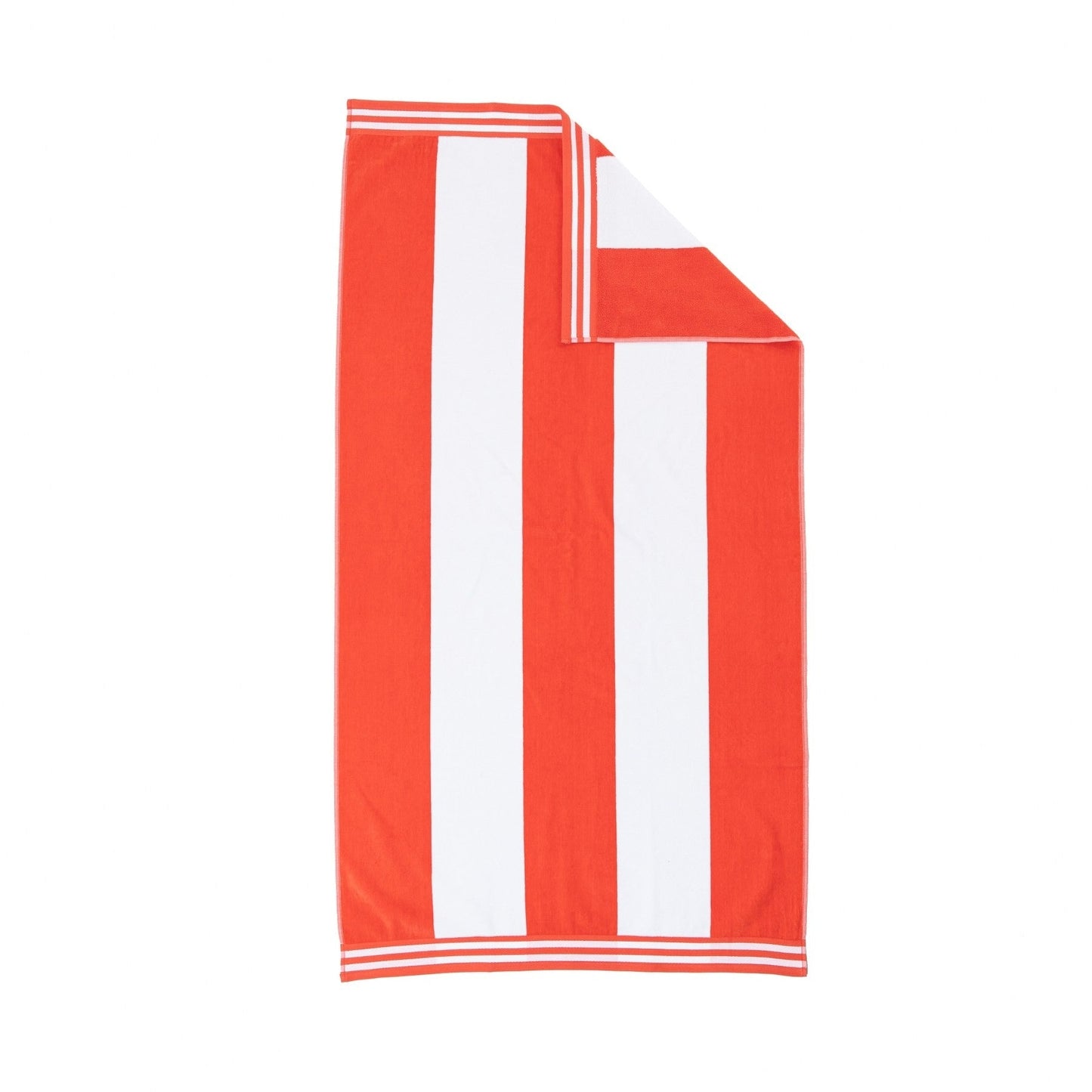 Cabana Stripe Oversized Cotton Beach Towel by Superior