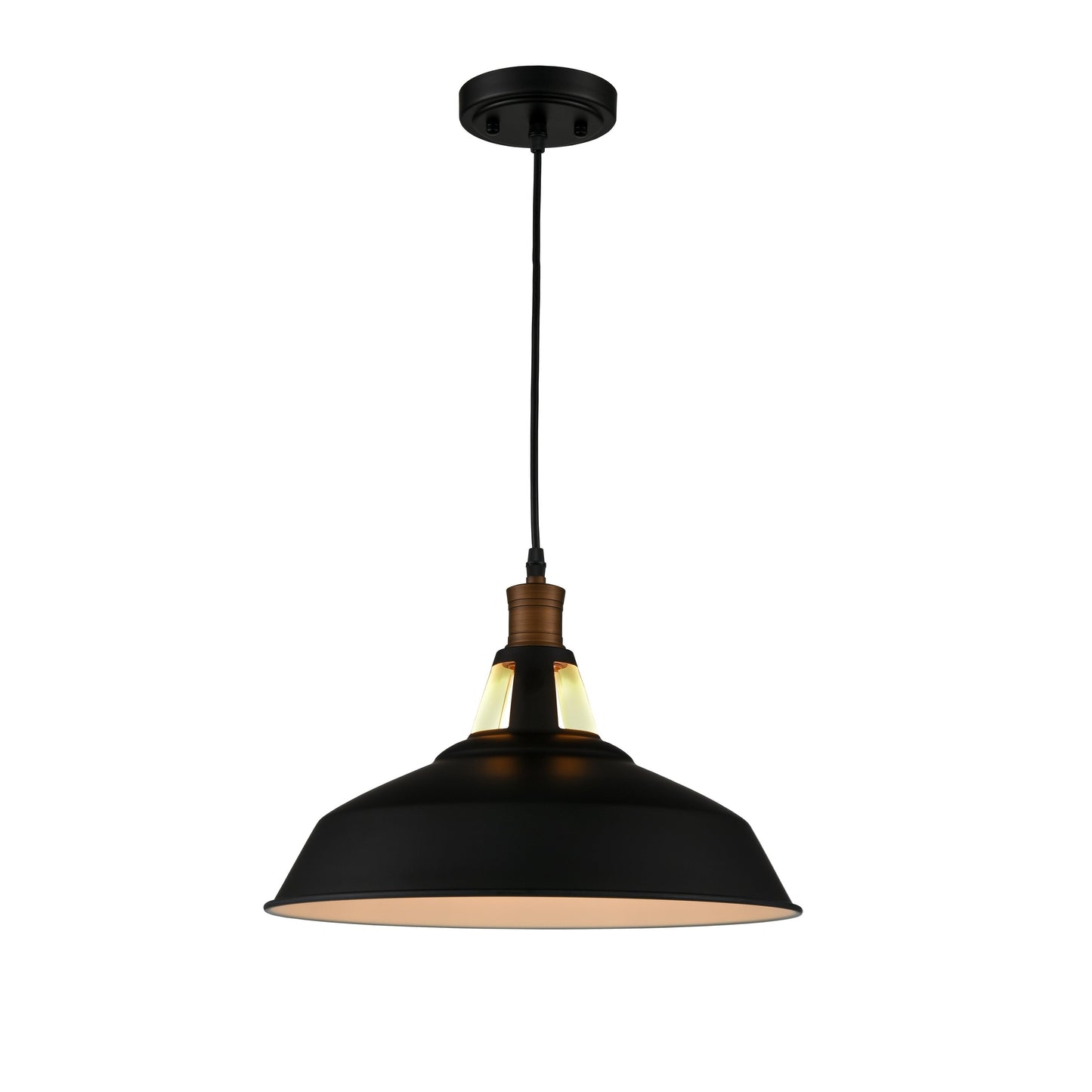 Carbon Loft Kamari Industrial Mini Metal Pendant Light