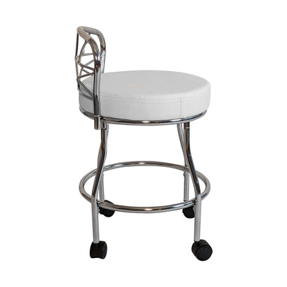 Carolina Living Diana X-Back Vanity Stool with Casters