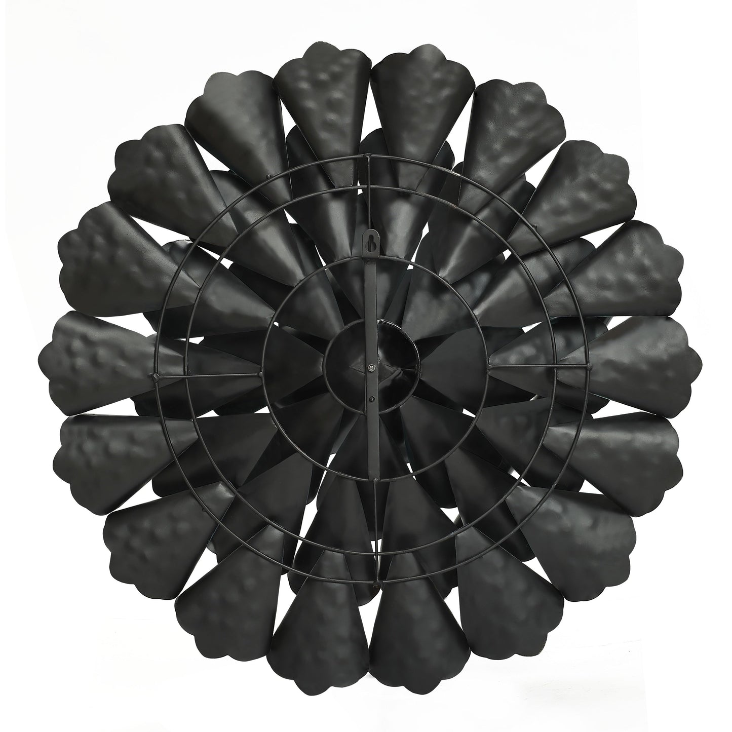 Carson Carrington Mjugg Teal Metal Flower Wall Art