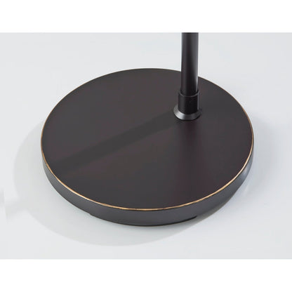 Carson Carrington Ylserod Antique Bronze Arc Floor Lamp