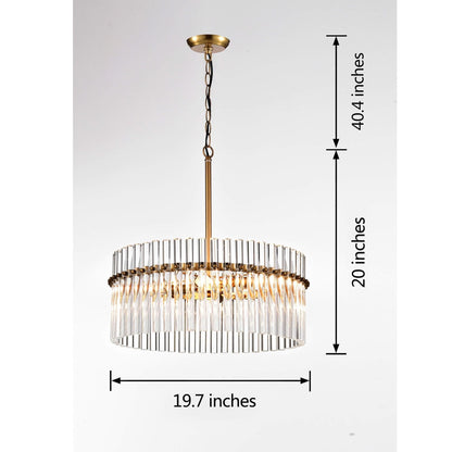 Casandra 5-light Crystal Chandelier