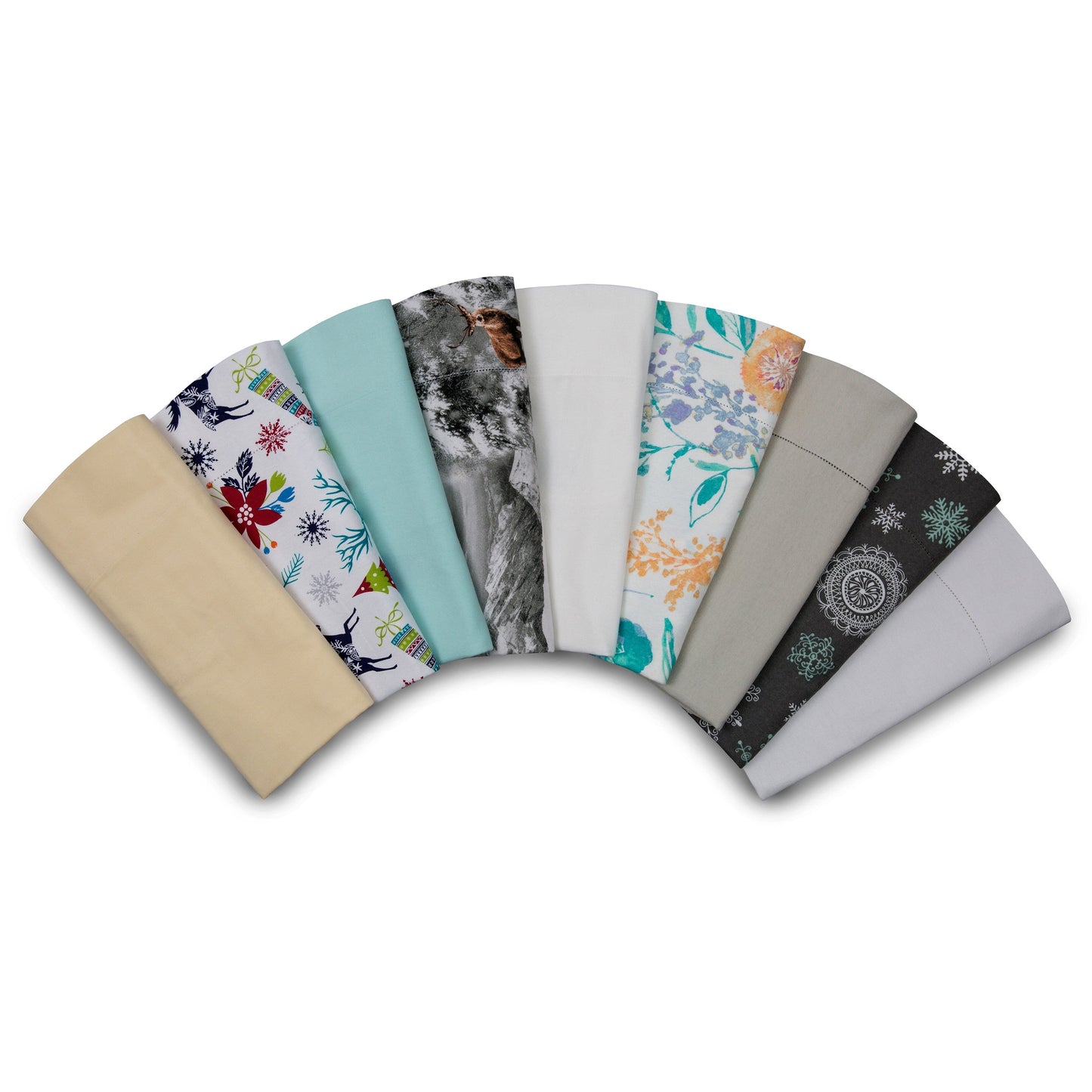 Celeste Home 190 GSM Cotton Heavy Weight Flannel Velvet Feel Bed Sheet Set