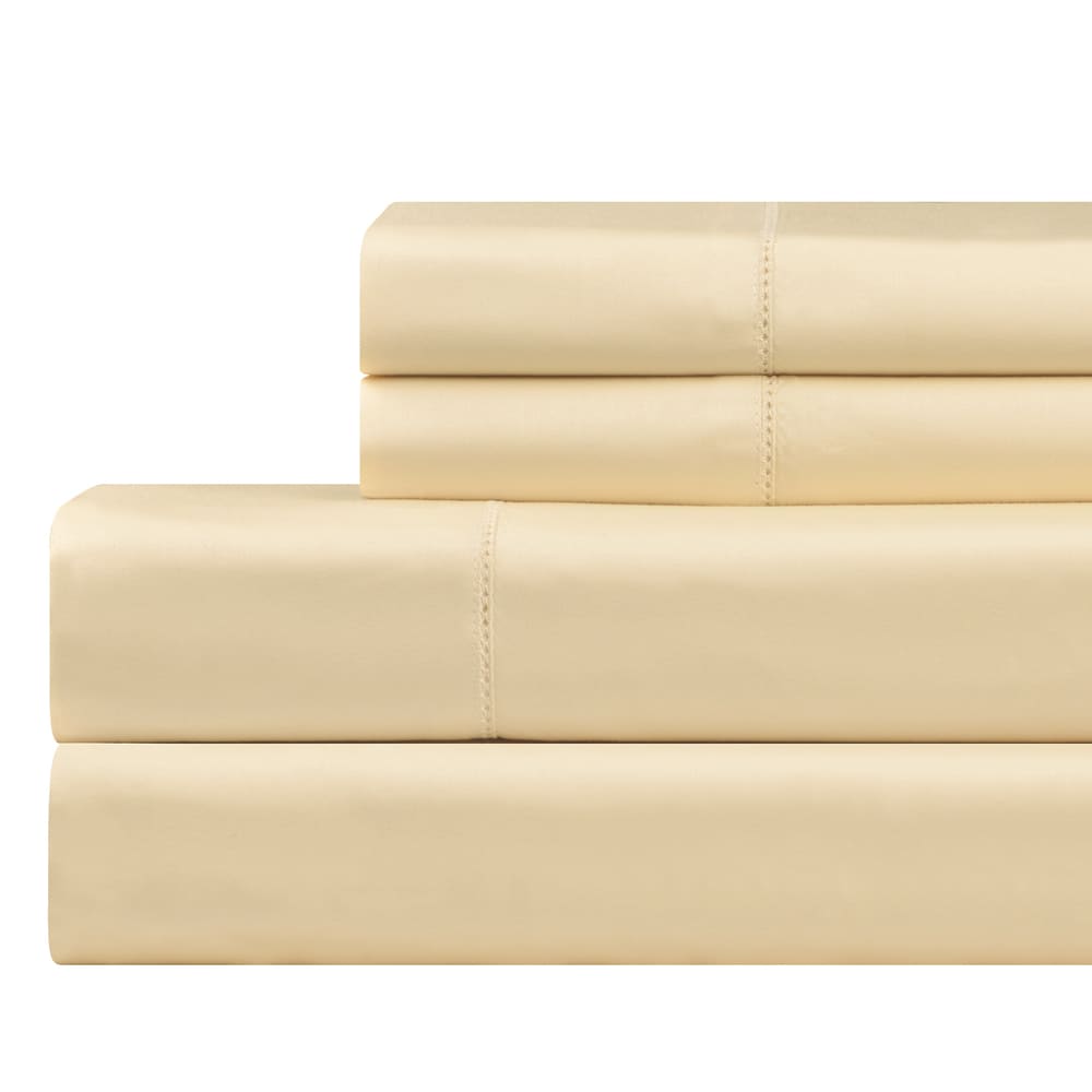 Celeste Home Pima Cotton Sateen 610 Thread Count Pillowcases (Set of 2)