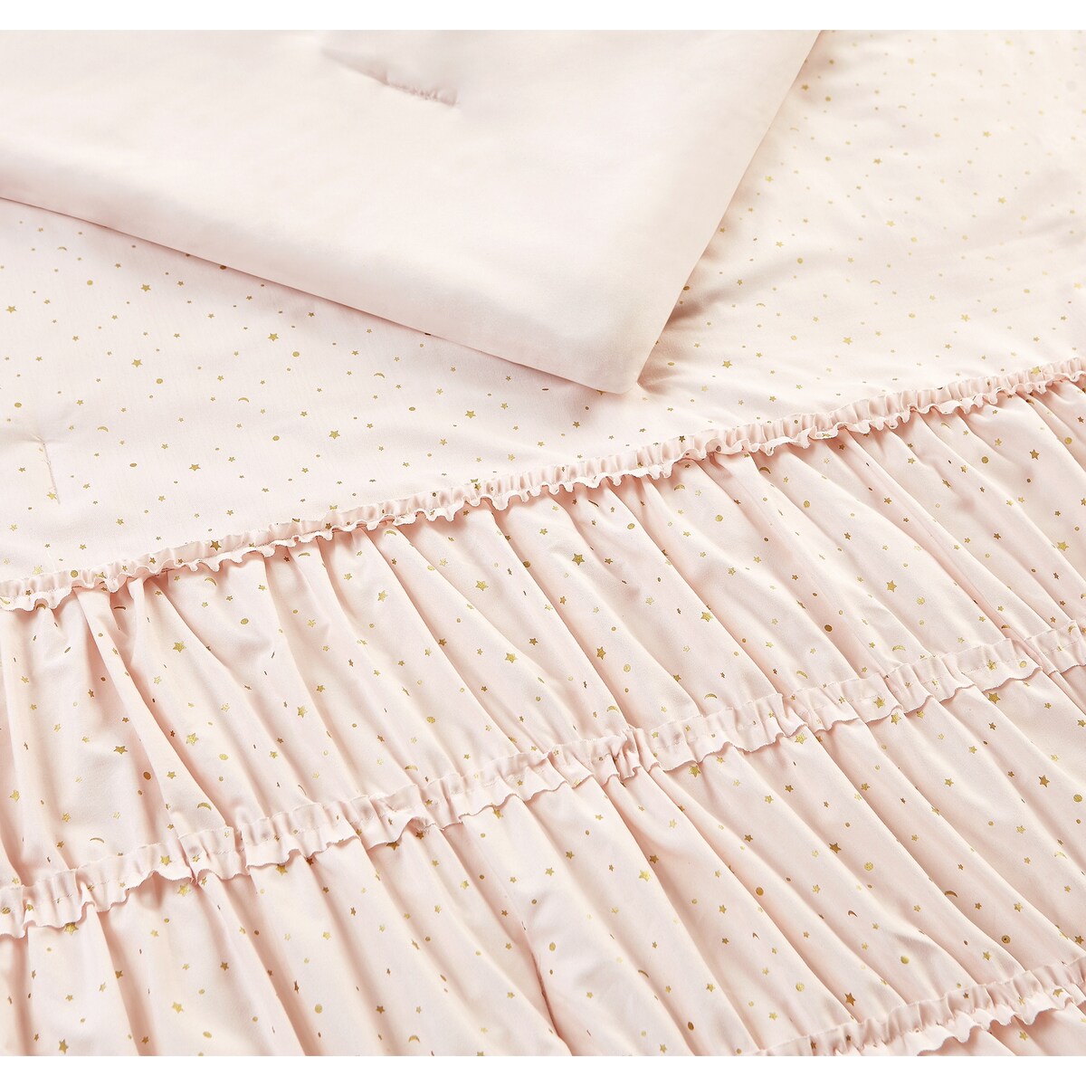 Celestial Princess Pink Ultra Soft Microfiber Comforter Set with Moon Pillow