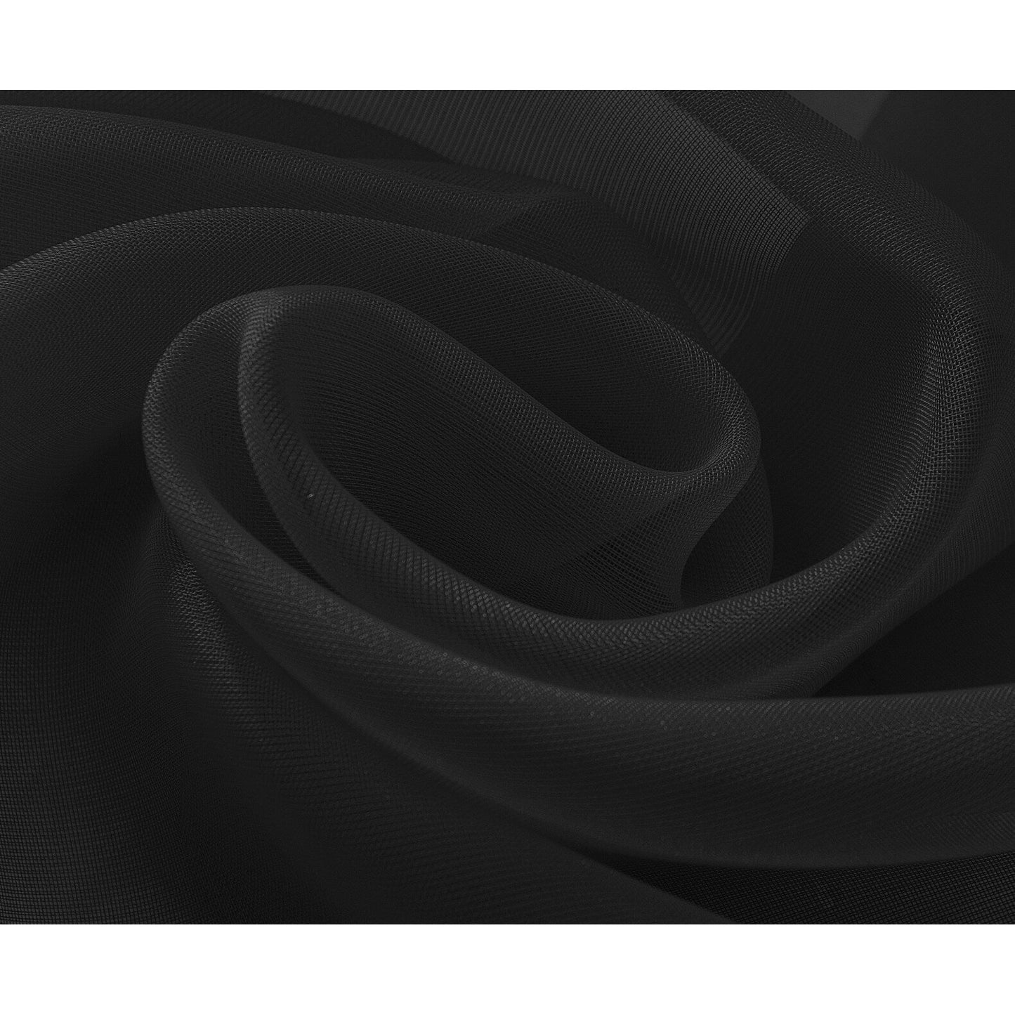 Celine Solid Sheer Curtain Canopy Bed Wedding Scarf