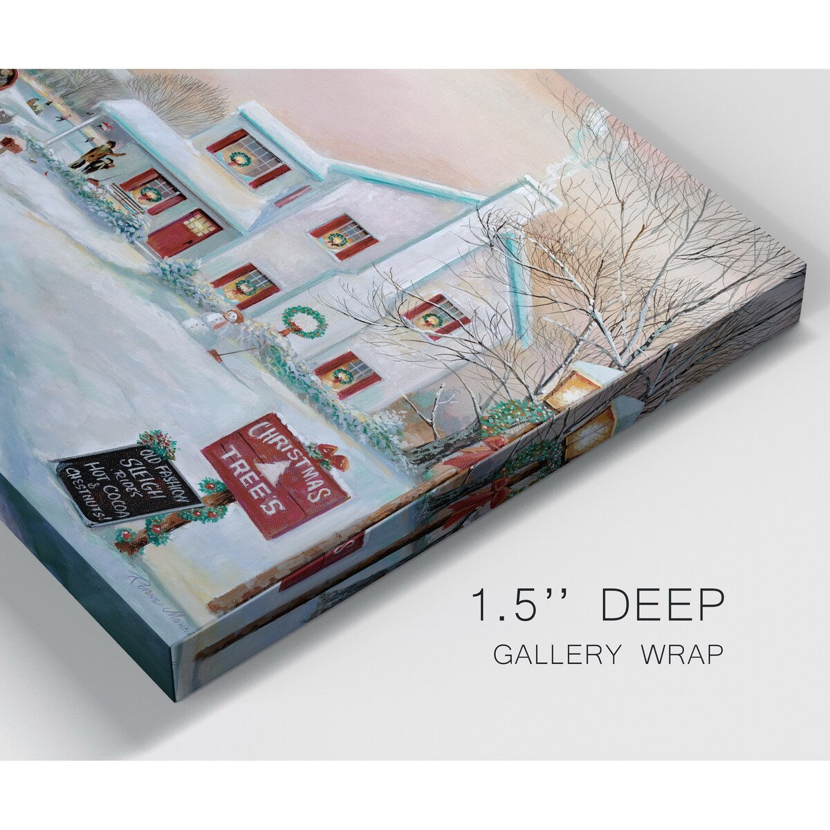 Christmas Tree Farm-Premium Gallery Wrapped Canvas - Ready to Hang