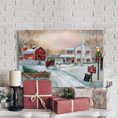 Christmas Tree Farm-Premium Gallery Wrapped Canvas - Ready to Hang