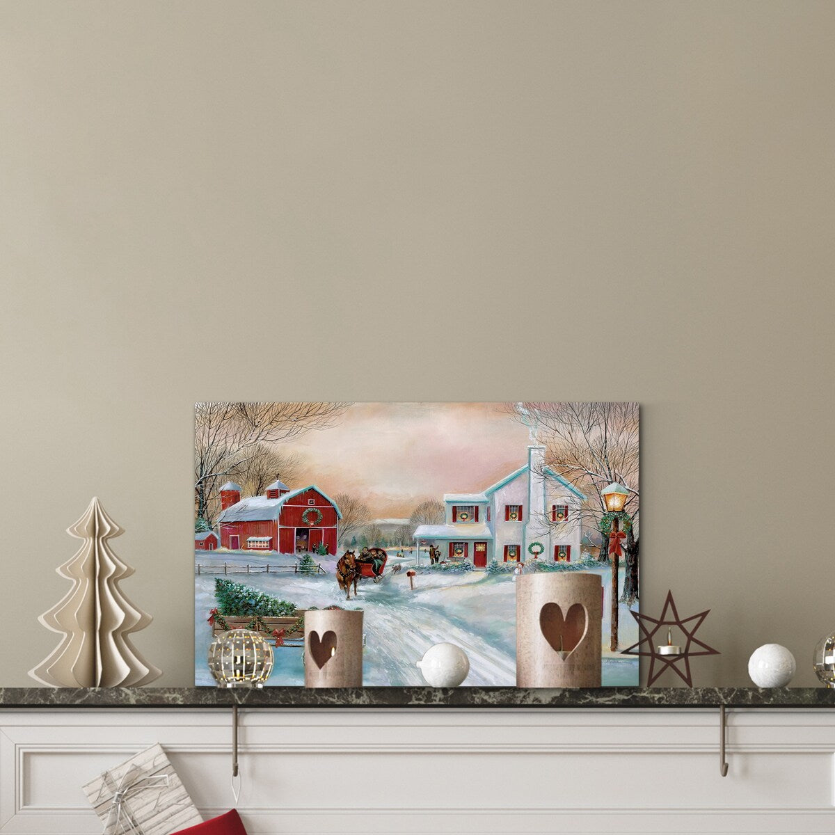 Christmas Tree Farm-Premium Gallery Wrapped Canvas - Ready to Hang