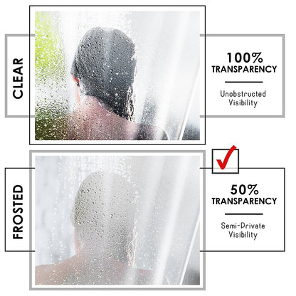 Clara Clark Heavy Duty 5G Thick Scum Resistant Shower Curtain Liner
