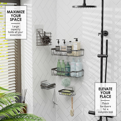 Clara Clark Shower Caddy Adhesive Shower Organizer