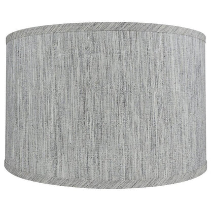 Classic Drum Smooth Linen Lamp Shade, 8 to 16 Bottom Size