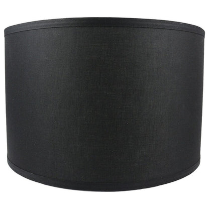 Classic Drum Smooth Linen Lamp Shade, 8 to 16 Bottom Size
