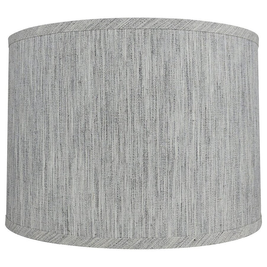 Classic Drum Smooth Linen Lamp Shade, 8 to 16 Bottom Size