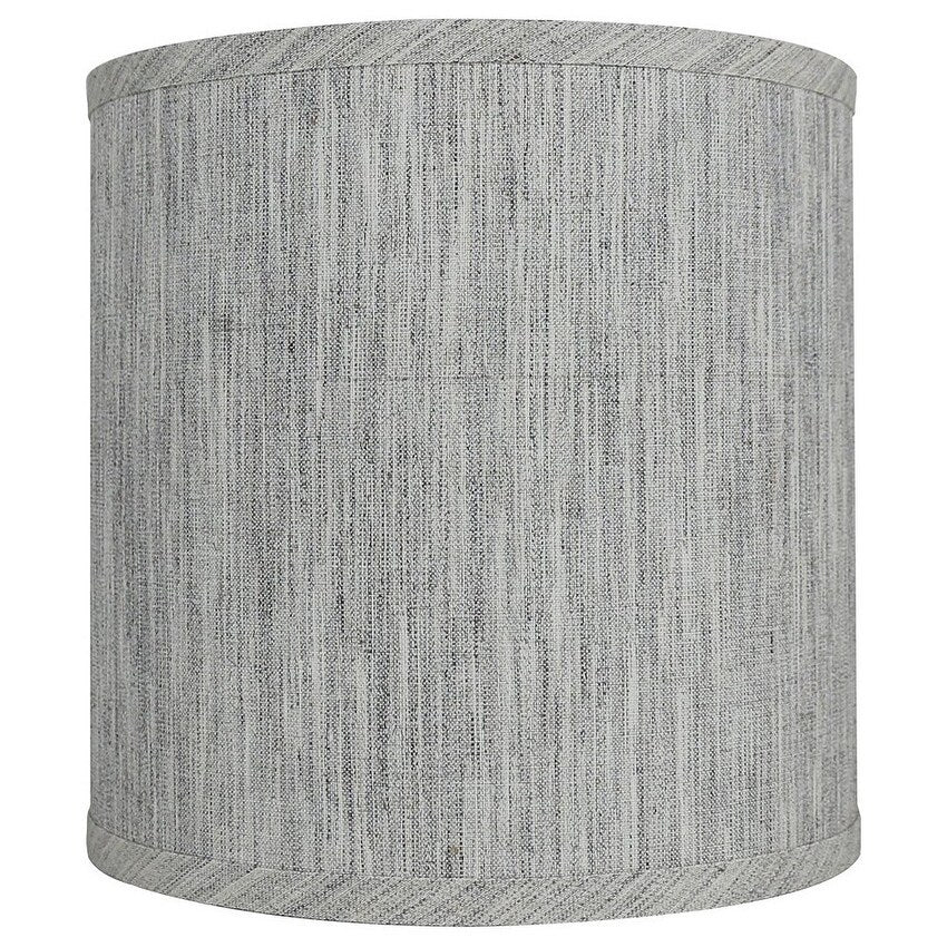 Classic Drum Smooth Linen Lamp Shade, 8 to 16 Bottom Size