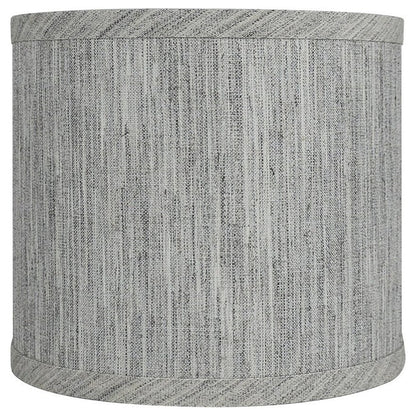 Classic Drum Smooth Linen Lamp Shade, 8 to 16 Bottom Size