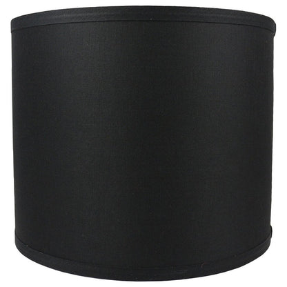 Classic Drum Smooth Linen Lamp Shade, 8 to 16 Bottom Size