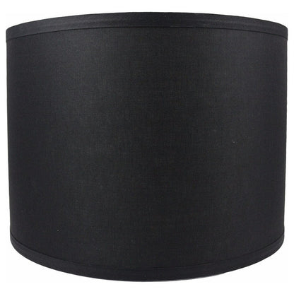 Classic Drum Smooth Linen Lamp Shade, 8 to 16 Bottom Size