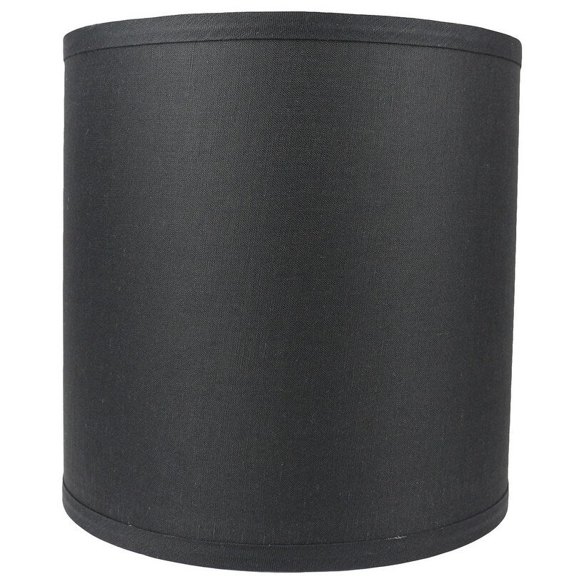 Classic Drum Smooth Linen Lamp Shade, 8 to 16 Bottom Size