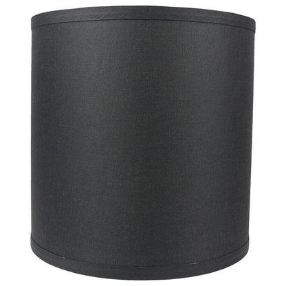 Classic Drum Smooth Linen Lamp Shade, 8 to 16 Bottom Size
