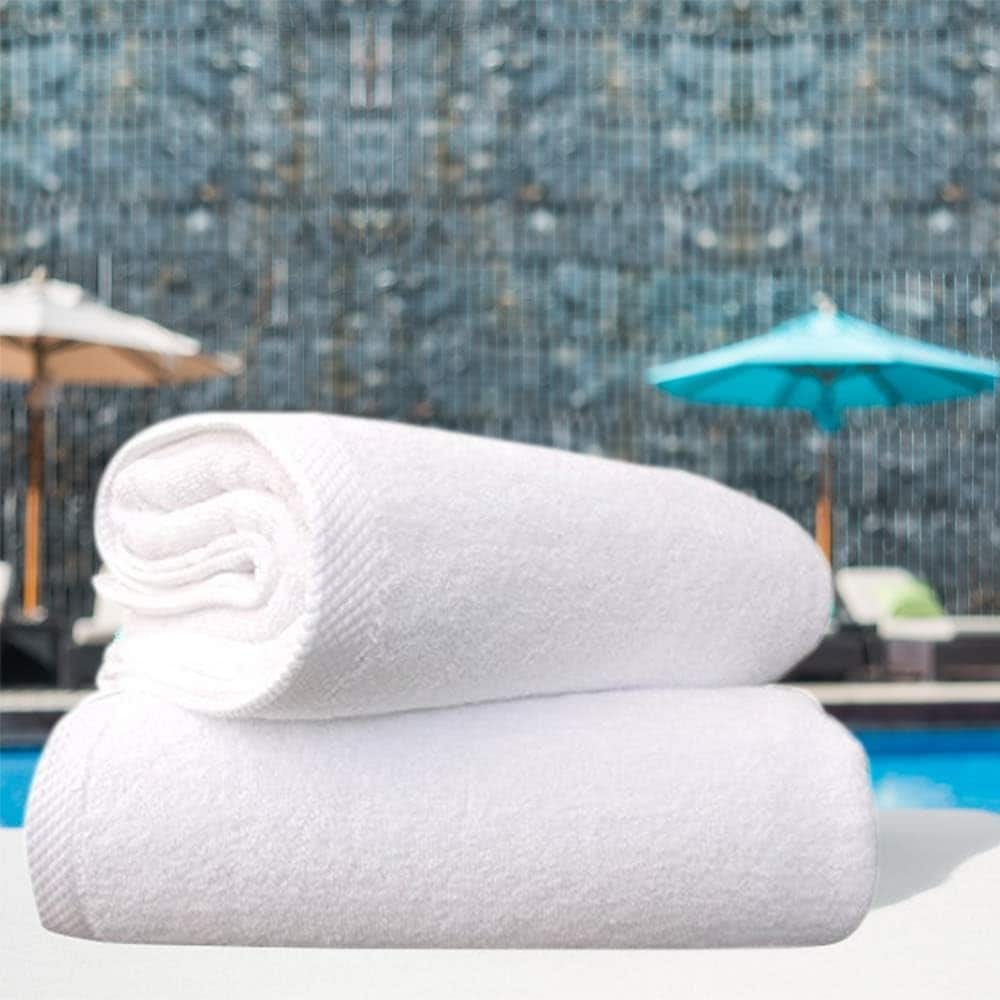 CTT Arsenal %100 Turkish Cotton Jumbo Bath Sheet Towels Set of 2 - 35 inches wide x 70 inches long