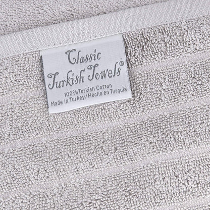 Classic Turkish Towels Cotton Bath Sheets Set & Oversized Ribbed Towels, Ultra-Soft & Absorbent & Set of 3 - 40x65