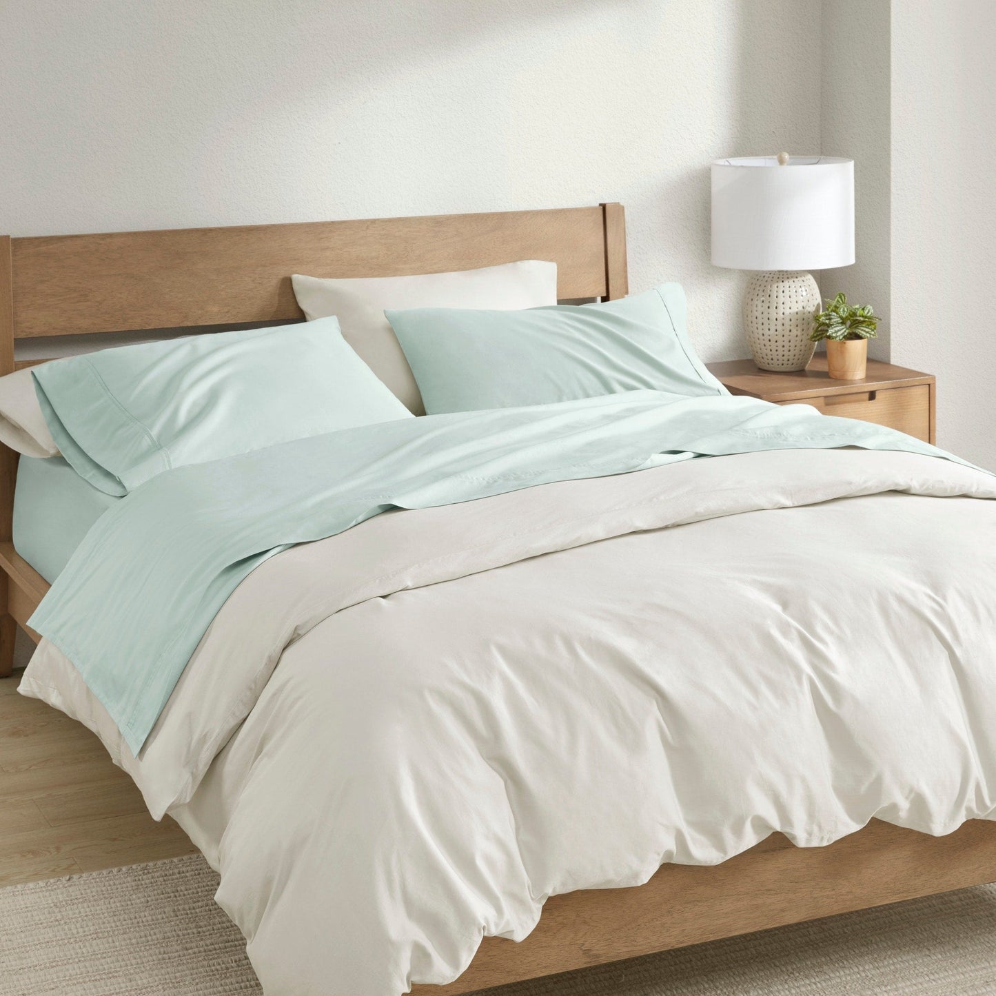 Clean Spaces 300TC BCI Cotton Sheet Set