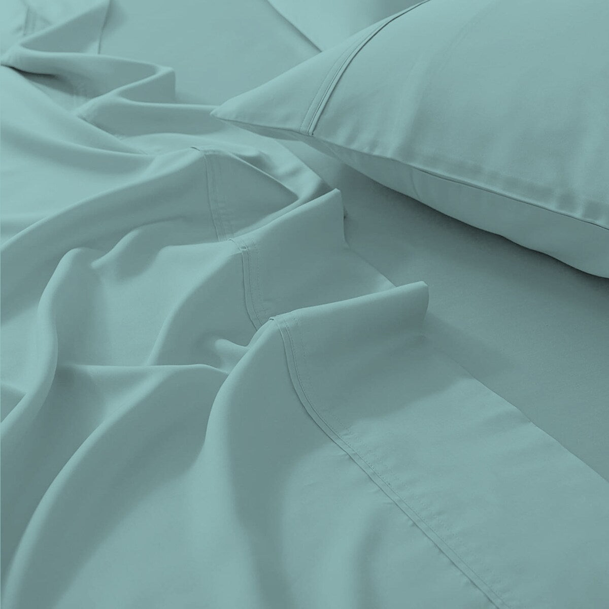 Color Sense 1200TC Premium Cotton-Blend Wrinkle-Resistant Sheet Set