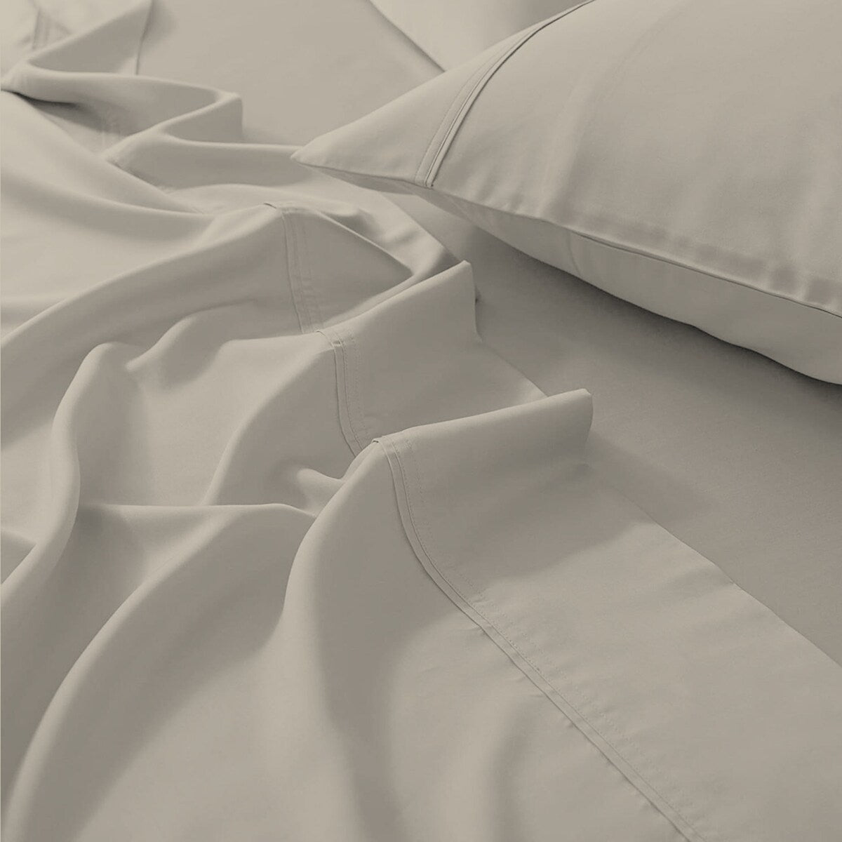 Color Sense 1200TC Premium Cotton-Blend Wrinkle-Resistant Sheet Set